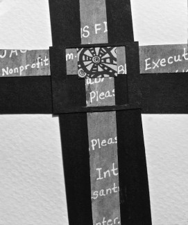 Black and White Cross #1